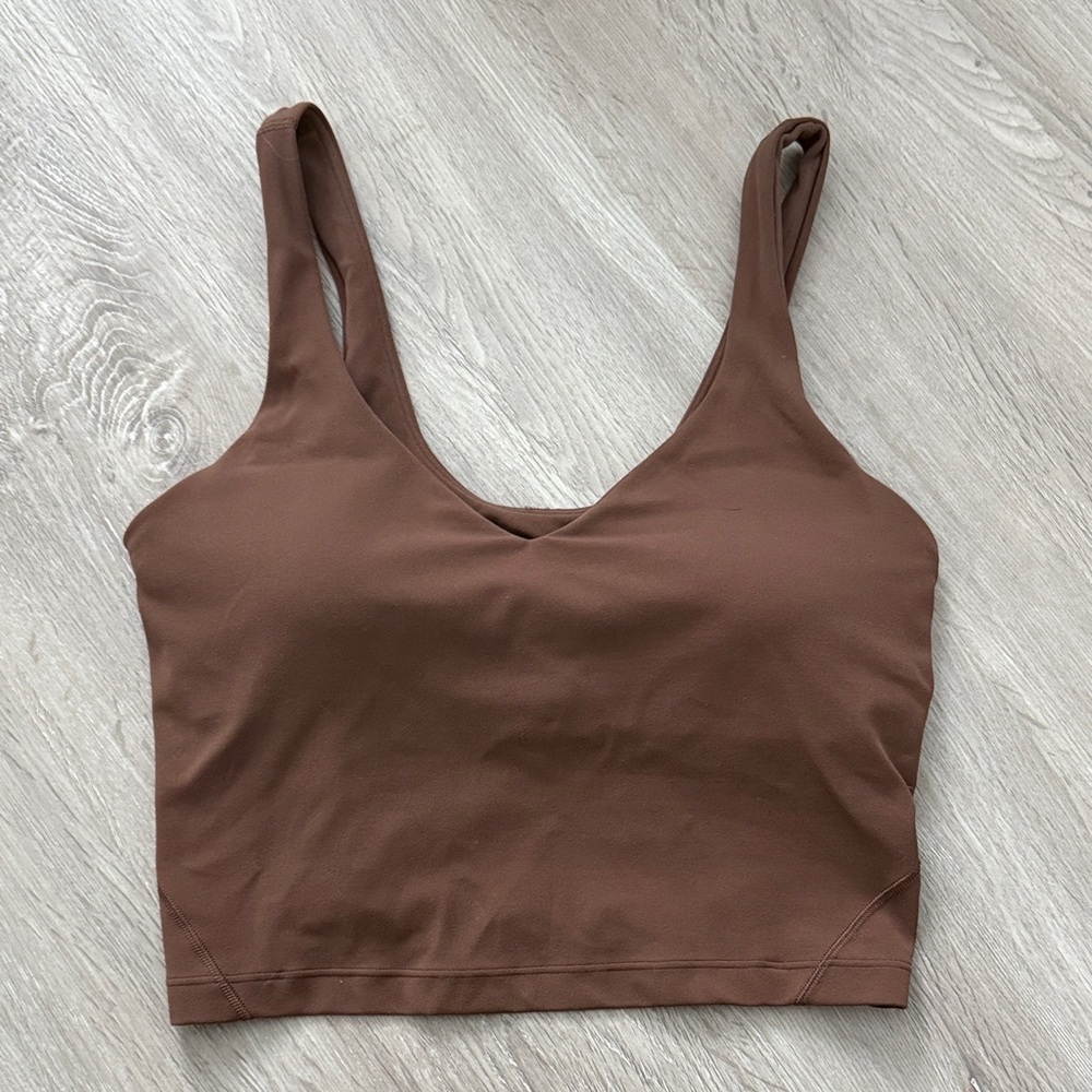 lululemon athletica Brown align tank